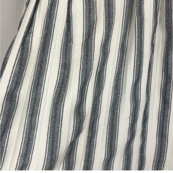 NWT Eva Franco Caroline dress in black and white stripes - Picture 2 of 9